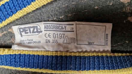 Photo of free Fall absorbing thingy for climbers (Stroud GL5) #3