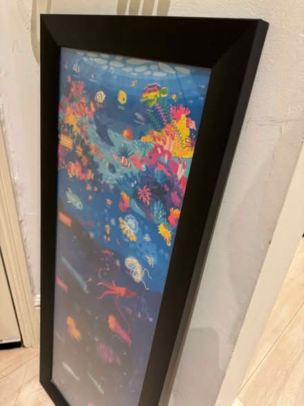 Photo of free Cute ocean animals poster with frame! (Earls Court SW5) #1