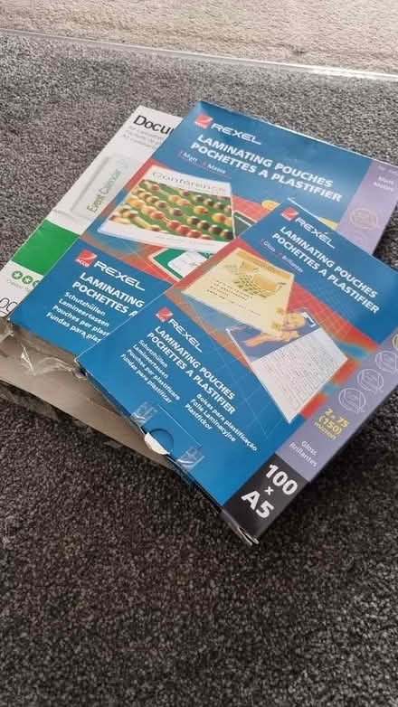 Photo of free Laminator and pouches (Crystal Peaks S20) #2
