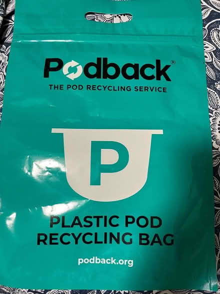 Photo of free PLASTIC COFFEE POD RECYCLING BAG Morden SM4 (Lower Morden SM4) #1