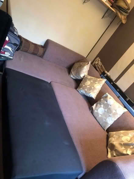 Photo of free Great quality double sofa bed (Spencers wood) #2