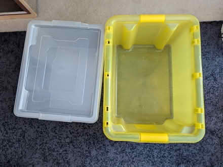 Photo of free Plastic storage boxes (Colindale, NW9) #1