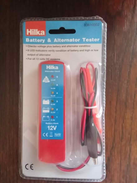 Photo of free Battery and alternator tester (NW6 Kilburn) #1