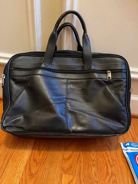 Photo of free Leather computer bag 16”x11” (Finksburg) #1