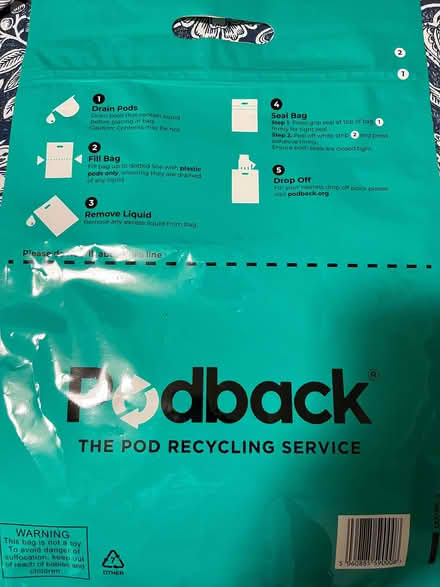 Photo of free PLASTIC COFFEE POD RECYCLING BAG Morden SM4 (Lower Morden SM4) #2