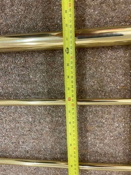 Photo of free Single bed metal headboard (Stoke Hammond MK17) #2