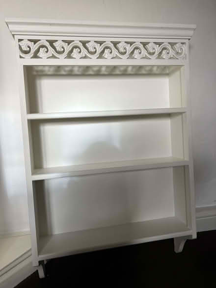 Photo of free White painted wood shelves (Appleton Thorn WA4) #2