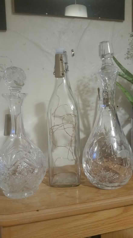 Photo of free Decanters /Bottle with lights (Parson cross S5) #2