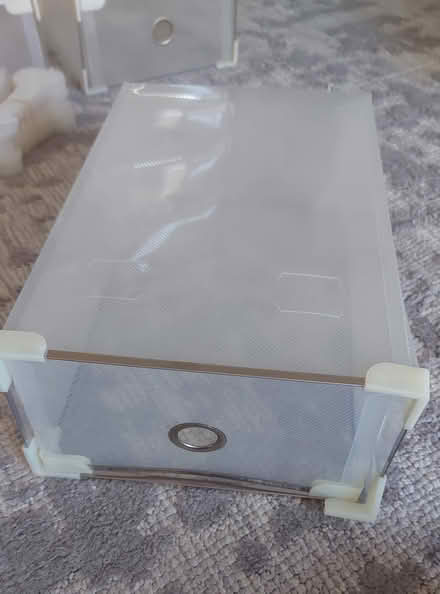 Photo of free 19 Clear Shoe Boxes Plastic Storage (Kilsyth) #2