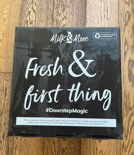 Photo of free Milk and More Black Doorstep Grocery Box (Teddington TW11) #2