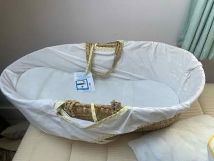 Photo of free Moses basket (Brookwood GU24) #1