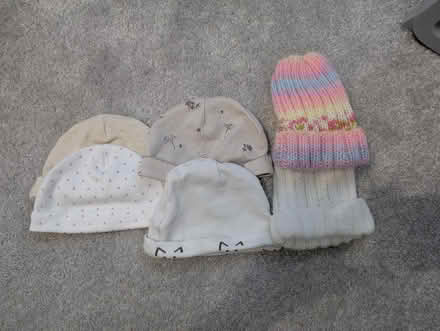 Photo of free Baby hats 0-3 months (Skipton BD23) #1