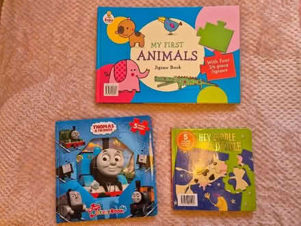 Photo of free 3 x childrens jigsaw books (Greaves LA1) #1