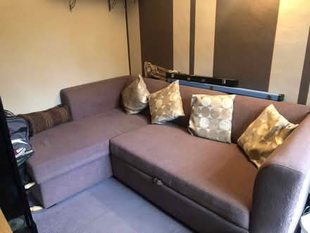 Photo of free Great quality double sofa bed (Spencers wood) #3
