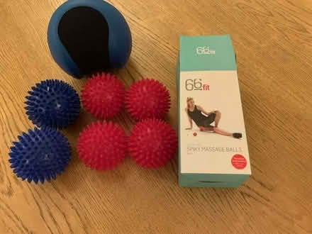 Photo of free Spiky balls and head rest (BH13 Branksome Park) #1