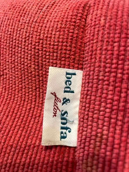 Photo of free Big red beanbag indoor (OX44 nuneham) #2