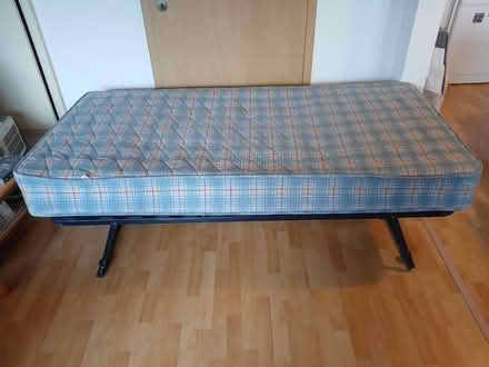 Photo of free Foldable single bed with mattress (Fossa, Killarney, Co. Kerry) #1