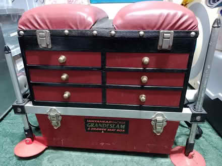 Photo of free pole fishing box Wayahead Grandslam 6 draw + Octoplus legs (CO15) #1