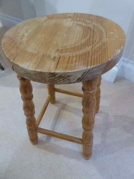 Photo of free Pine stool (Beaconsfield HP9) #1