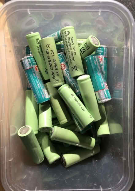 Photo of free Rechargeable AA & AAA batteries. (Kingsthorpe) #1