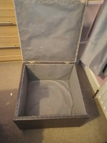 Photo of free Large storage box/footstool (Dukinfield) #2