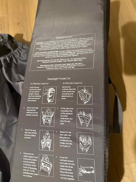 Photo of free Travel cot (Kingston KT5 8) #2
