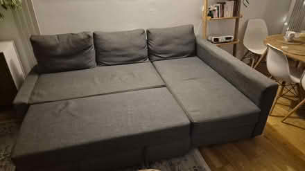 Photo of free Ikea Friheten Corner Sofa bed, grey (SE16) #2