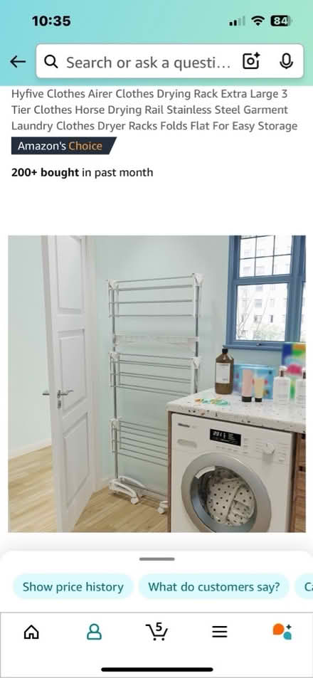 Photo of free Clothing airer drier (BA2) #2