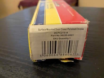 Photo of free Chrome door closer (Aldrington BN3) #1