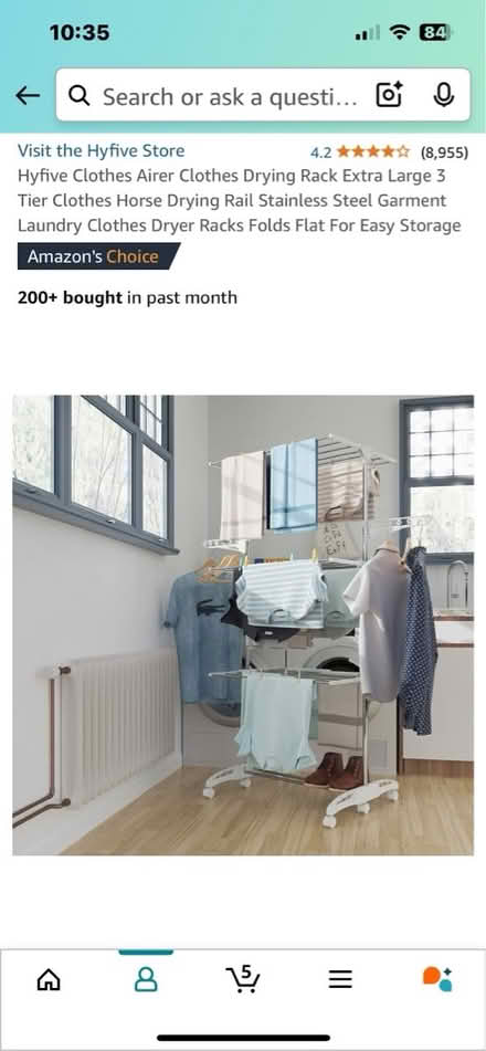 Photo of free Clothing airer drier (BA2) #3