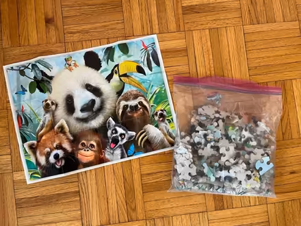 Photo of free 300 piece kids puzzle - no box (Cambridgeport) #1