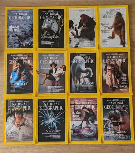 Photo of free Large collection nat geo magazines (Malvern, WR14) #3
