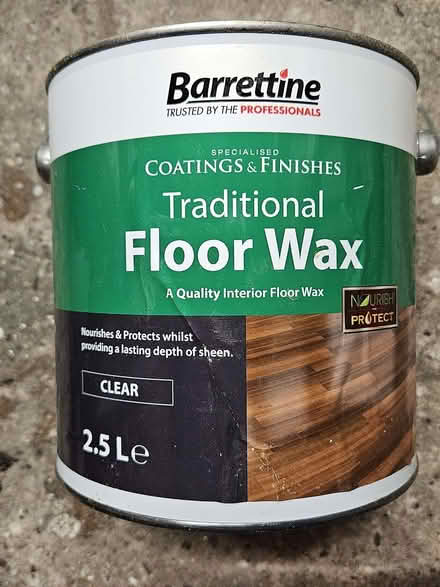 Photo of free Wax Floor Polish (Congleton CW12) #1
