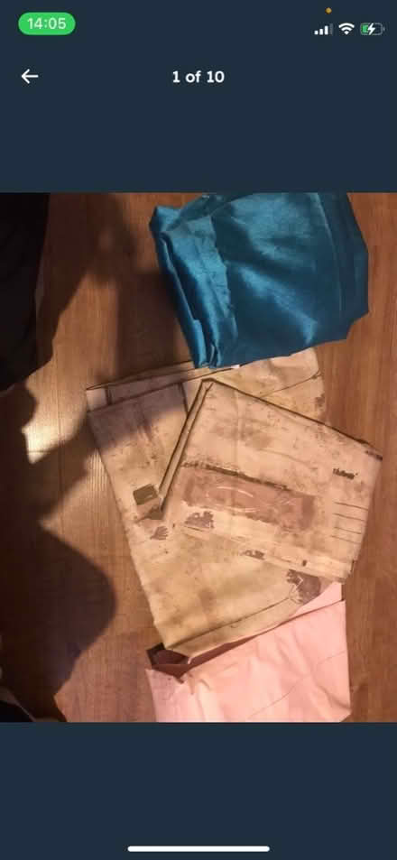 Photo of free X3 curtains (SW17) #1