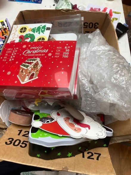 Photo of free Small box of Christmas crafts (OX1 henwood) #1