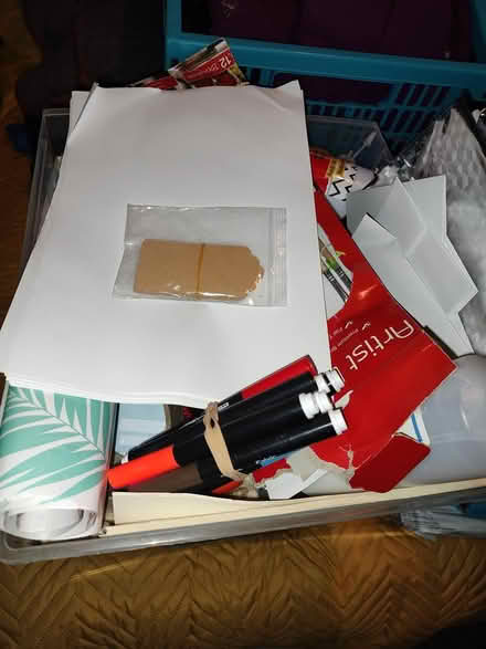 Photo of free Box of various craft items (CM2) #1