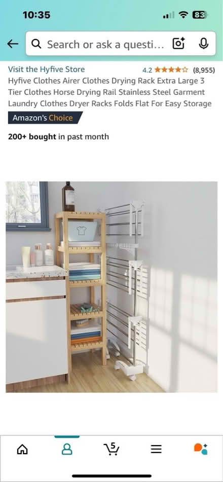 Photo of free Clothing airer drier (BA2) #4