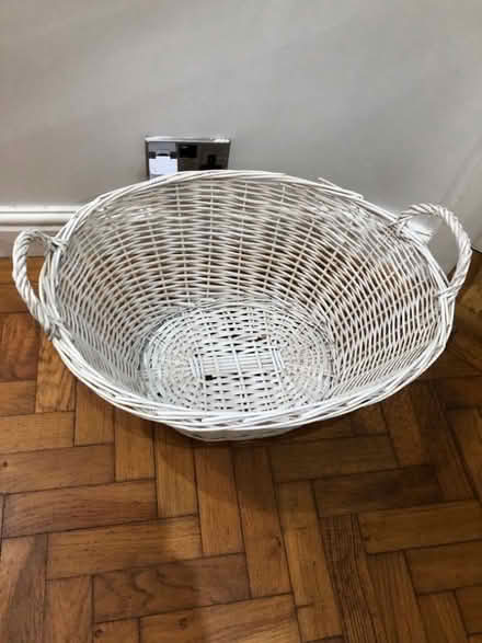 Photo of free Large wicker basket (Woodchurch CH49) #1