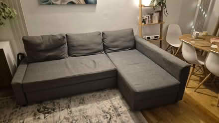 Photo of free Ikea Friheten Corner Sofa bed, grey (SE16) #1