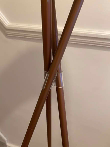 Photo of free Tripod floor lamp - bronze colour tripod stand (Fulham Palace Rd SW6) #1