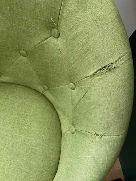 Photo of free Fabric accent chair (Bexley Village). (Bexley DA5) #2