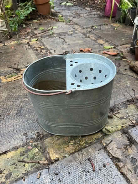 Photo of free Metal mop bucket (Bethnal Green E1 5DE) #1
