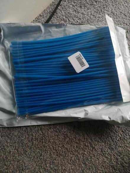 Photo of free Bicycle wheel spoke covers (blue) (Worthing BN14) #1
