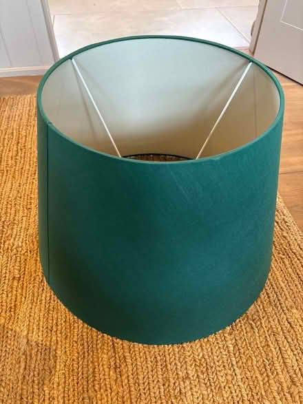 Photo of free Extra large jade green lampshade (Barrington CB22) #1