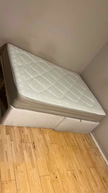 Photo of free Double bed and sprung mattress (SE17) #1