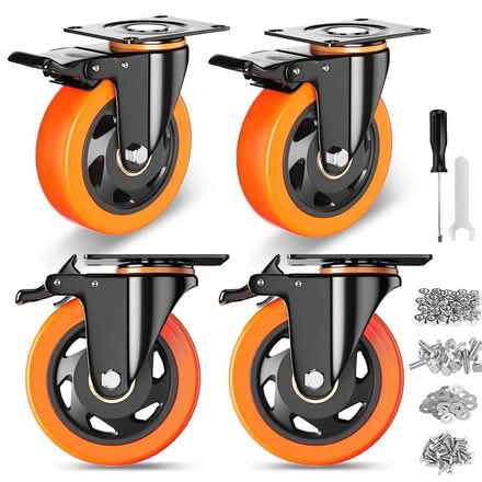 Photo of heavy duty caster wheels (little italy) #3