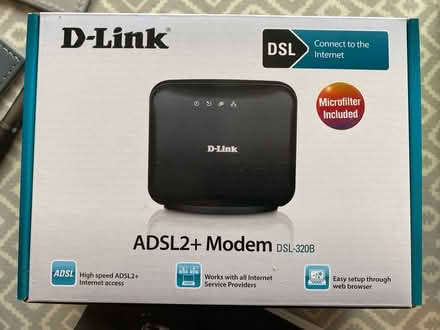 Photo of free D-Link adsl2+ modem. (Bamford S33) #1