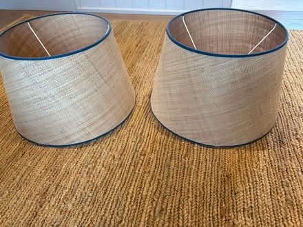 Photo of free Pair large lampshades (Barrington CB22) #1