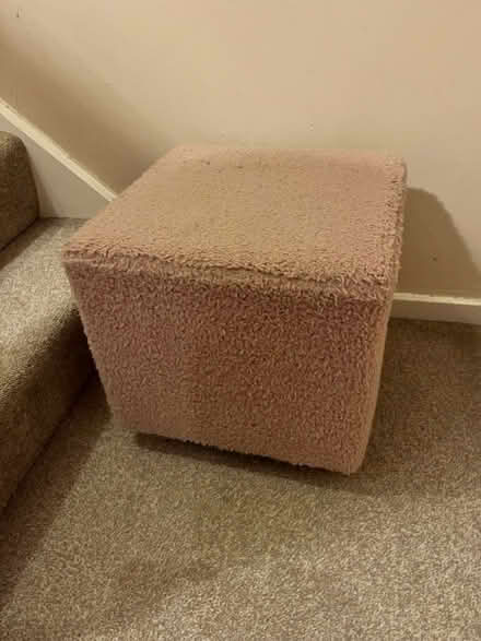Photo of free Pink Teddy footstool (Abingdon OX14) #2