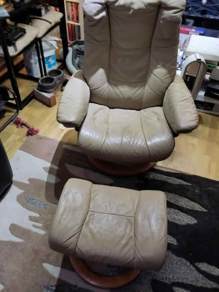 Photo of free Ekornes stressless chair/footstool (Stondon Massey CM15) #1
